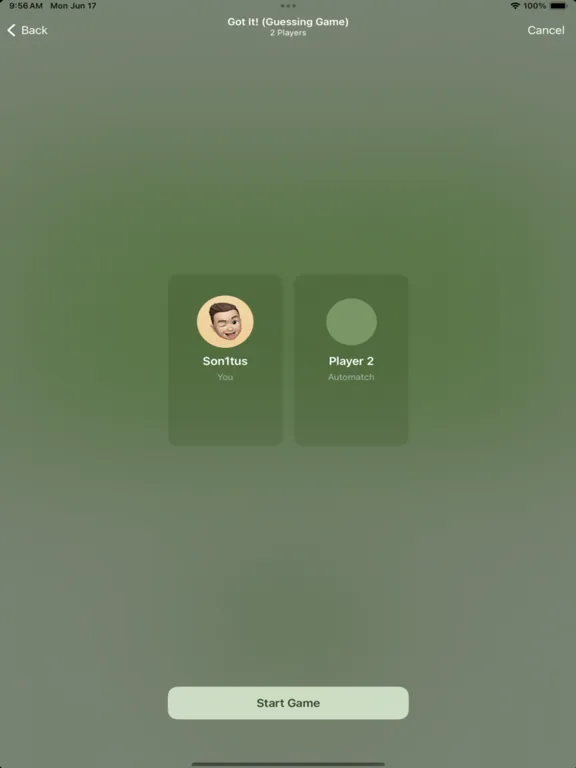 Got It! (Guessing Game) iPad  स्क्रीनशॉट